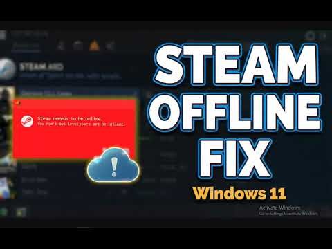 How to Fix Steam needs to be online error in Windows 11