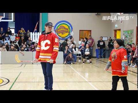 Zach Whitecloud Visits Siksika Nation