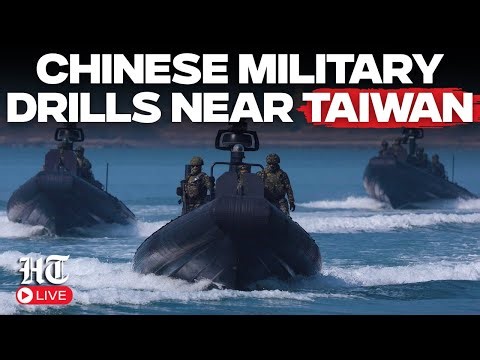 China-Taiwan Tensions LIVE: Beijing Surrounds Taiwan with Massive Military Drills Amid Tensions