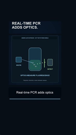 How PCR Turns Tiny DNA Samples Into Millions of Copies #Shorts