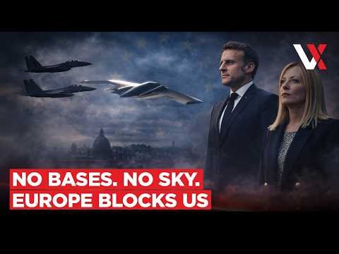 Europe Turns On US? Italy, Spain & France Deny Bases & Airspace To Bombers Over Iran War | VERTEX