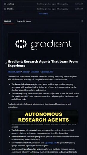 Train AI Agents to Research Like Humans with Gradient 🤖