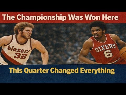1977 NBA Finals 76ers vs Trailblazers Game 6 First Quarter
