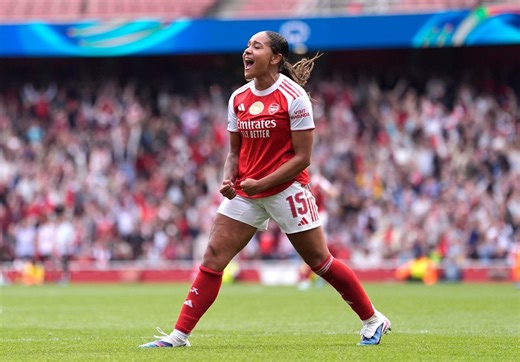 Arsenal capitalizes on Lyon blunders to win 2-1 in Women’s Champions League semifinals