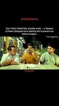 How tesla's death ray works explained!