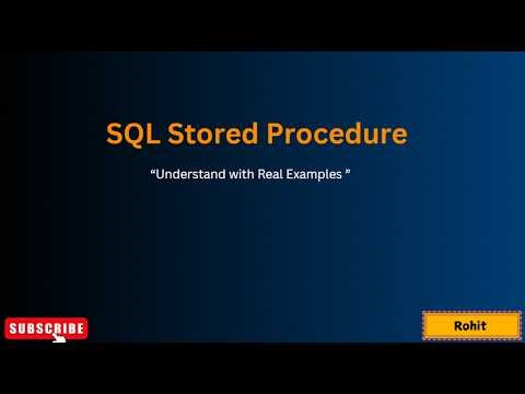 Stored Procedures Explained in Detail | SQL Stored Procedure Tutorial for Beginners #sql