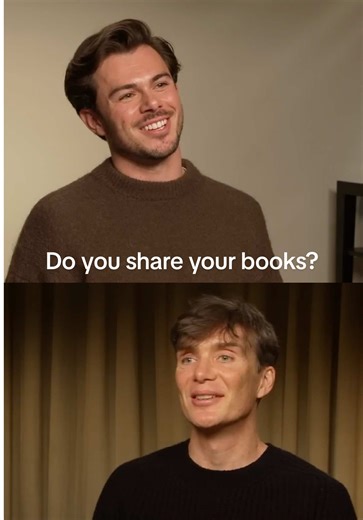 Cillian Murphy on Sharing Books: Do You Lend Them Out?