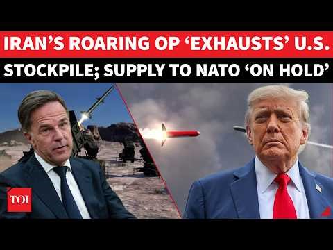 Iran’s Fury Drains US Arsenal; NATO Supplies Left Hanging; ‘Can’t Sent, Left With Only…’ | Watch