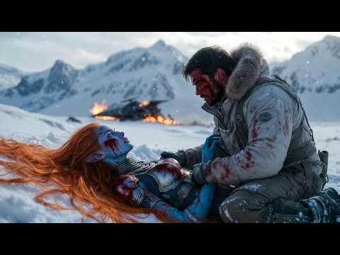 Freezing Alien Queen Bleeding & Hungry—Human Whispers “Beautiful” | HFY