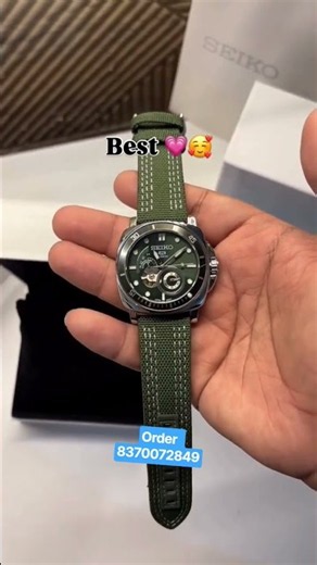 🔥 Seiko Tourbillon Automatic Watch ⌚😍 Luxury Look at a Stunning Price! #Seiko #LuxuryWatch #Trending