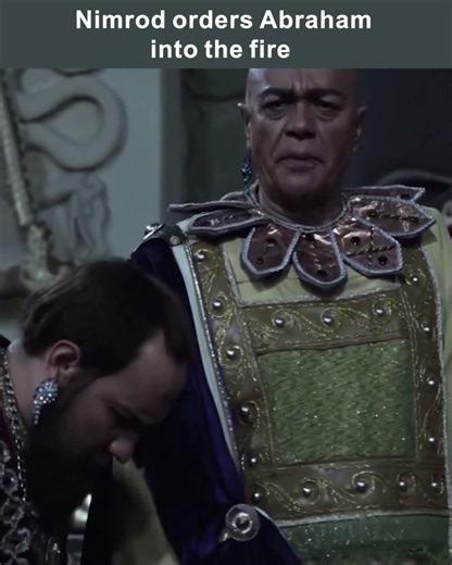 Nimrod Orders Abraham into the Fire