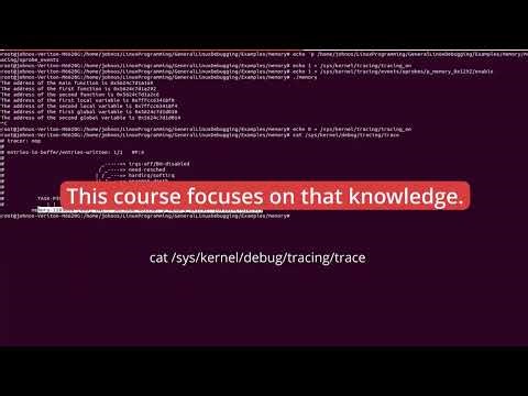 Linux Debugging Course