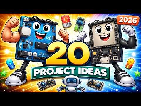 20 Amazing Arduino & ESP32 Projects for School Students (2026)