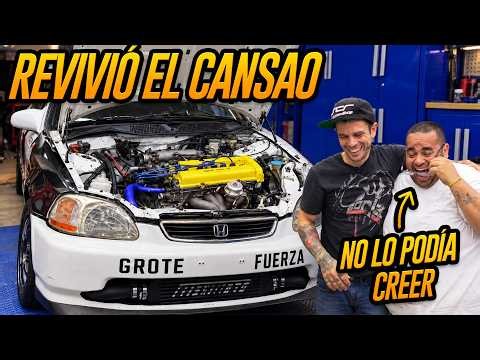 ENCENDIMOS EL CIVIC B18 TURBO FORJADO de Pocho! - Revive Después de MÁS DE UN AÑO