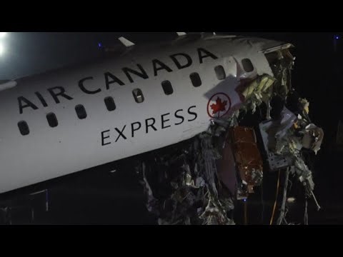 2 pilots killed after plane collides with truck at LaGuardia Airport in NYC, officials say