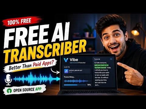 This FREE AI Tool Transcribes Audio Better Than Paid Apps