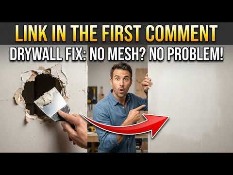 How Pros Fix Big Drywall Holes Fast Without Mesh