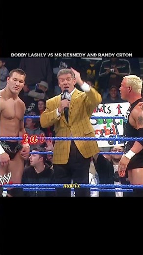 Randy Orton and Mr Kennedy vs Bobby Lashly 🥶 | Smackdown 2007 | Handicap Table Match 🥵