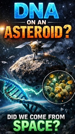 “DNA found on an asteroid?! Are we from space? 🤯”