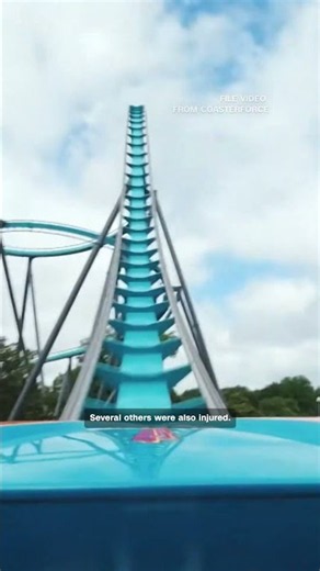 'A Hypercoaster': Video Shows 200-Foot Drop On Six Flags Ride That Claimed A Man's Life