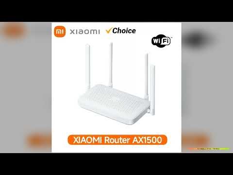 Xiaomi AX1500 Router 24G50GHz WiFi 6 Dual Band Mesh WiFi 6 Repeater Children Online Protection APP
