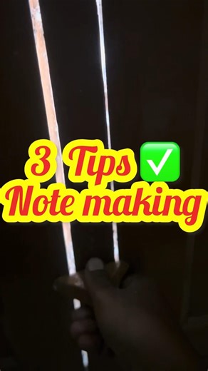 3 Simple Tricks for Perfect Notes 🌸#NoteMaking#StudyNotes#AestheticNotes#NoteTakingTips#StudyTips