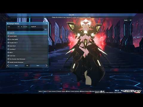 PSO2 NGS Character Creation Tutorial, Dark CAST Mia Transcendence