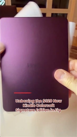 Unboxing: $320 Kindle Colorsoft Signature Edition (2026)