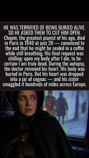 Chopin Was Terrified of Being Buried Alive. His Heart Was Cut Out, Pickled in Cognac, and Smuggled.