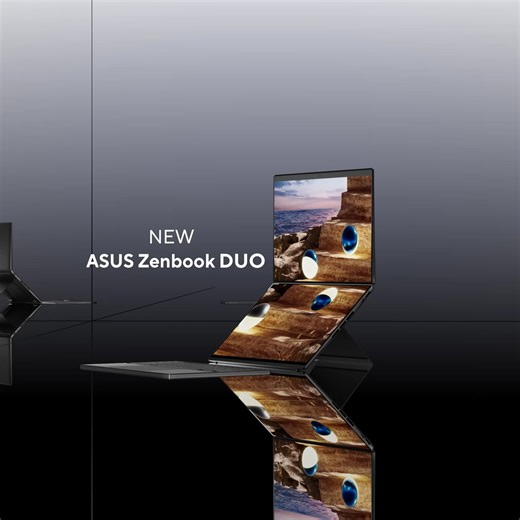 Your entire desktop, now in a portable laptop. ASUS #Zenbook DUO combines dual 14" OLED displays, a redesigned hideaway hinge, and next-gen Intel® Core™ Ultra X9 performance for a true portable multi-monitor setup. #CES2026 #AlwaysIncredible | ASUS