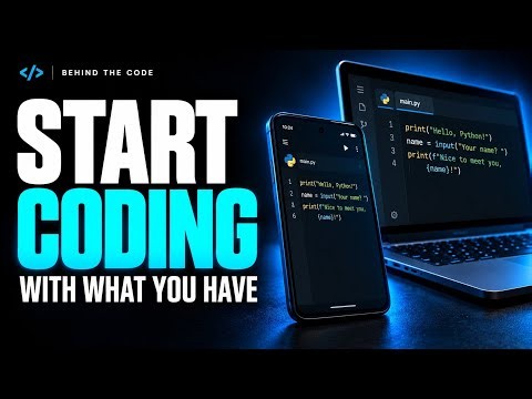 How to Become a Programmer — Start With What You Have 📺