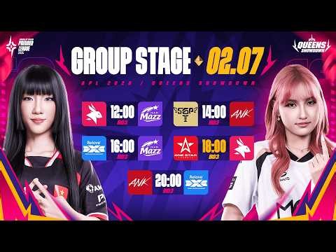 🔴 TRỰC TIẾP: ANK GAMING vs RELOVE DEEP CROSS GAMING | GROUP STAGE - QUEENS SHOWDOWN 2026(NGÀY 02/07)