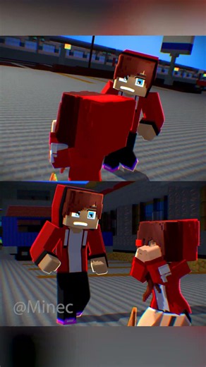JJ sis Vs Mikey Security😂😁Maizen Minecraft Meme #minecraft #jj #memes