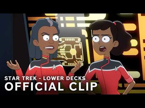 Star Trek: Lower Decks 💥 Mother/Daughter Fight Saves an Abandoned Ship! | ‪@animated‬