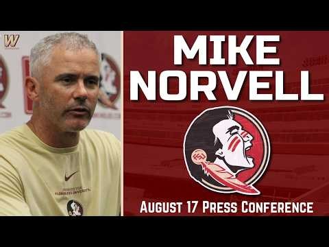 Mike Norvell Preseason Practice Interview 8-17-26 | FSU Football | Florida State Football | Warchant