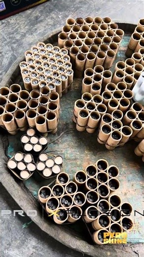 Fireworks production process - loading effects #proxplosion #fireworks#factory
