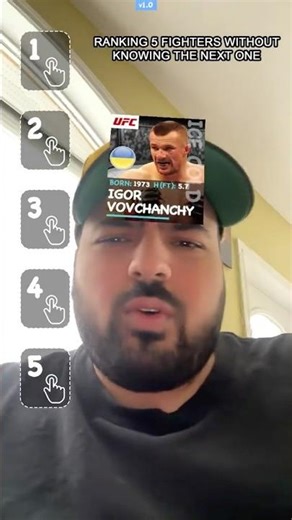 Blind Ranking MMA Fighters #ufc #mma