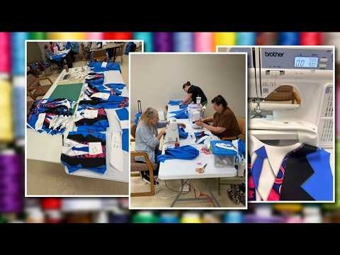 Uniform emergency: MN quilters sew 110 uniforms in two days for high school marching band