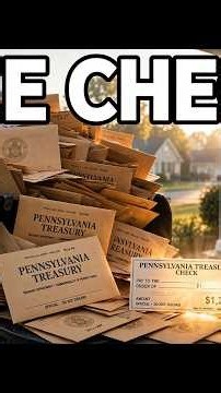 Pennsylvania Is Mailing Free Money — Is a Check Coming to YOU? (2026)