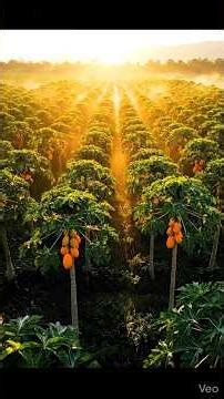 Inside a Modern Papaya Factory: From Farm to Dessert (The Whole Process)