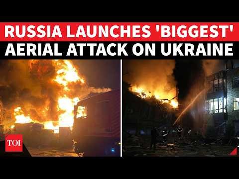 'MISSILE ARMAGEDDON': Russian Hellfire Burns All Of Ukraine; 800 Missiles, Drones Unleash Mayhem
