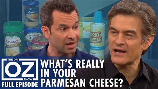 What's really in your Parmesan cheese? | Dr. Oz | S7 | Ep 136 | Full episode