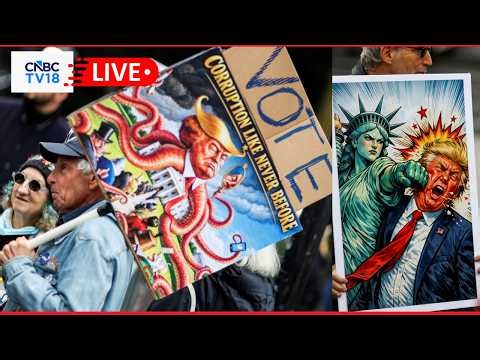 Anti-Trump Protests LIVE: Thousands Rally in ‘No Kings’ Demonstrations Across America | USA | N18G