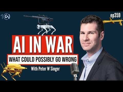 AI in Warfare: Iran-Israel-US Conflict, AI Arms Race & Autonomous Weapons | Peter Singer