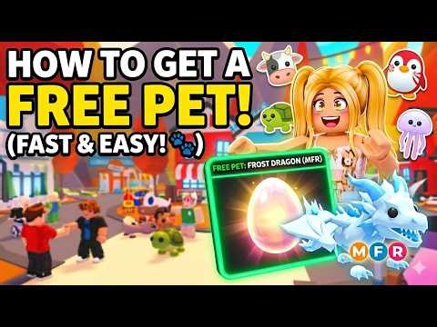 [SO EASY] How to get a free pet on Adopt Me