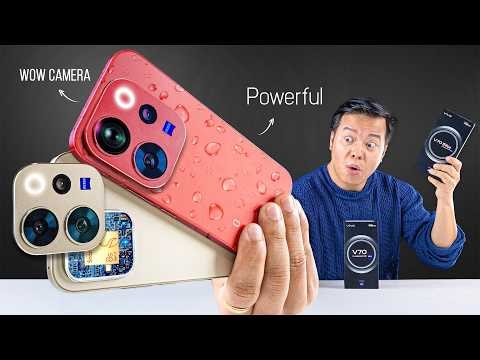 vivo V70 & V70 Elite Unboxing & Test - Zeiss Telephoto & Snapdragon Power Phone