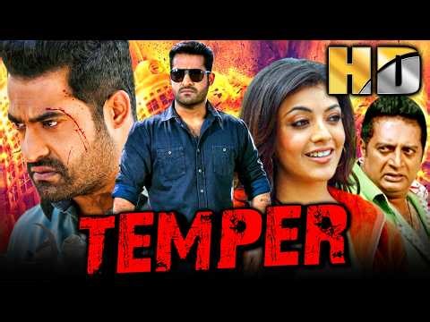Temper (Full HD) Jr NTR Blockbuster Action Hindi Dubbed Movie | Kajal Aggarwal, Prakash Raj