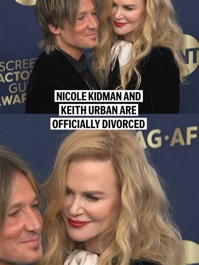 Nicole Kidman and Keith Urban are divorced and legally single, ending the 19-year marriage of one of entertainment’s most prominent power couples. #NicoleKidman #KeithUrban