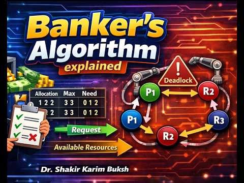 Bankers Algorithm - Finding the Safe Sequence for Processes to avoid Deadlock