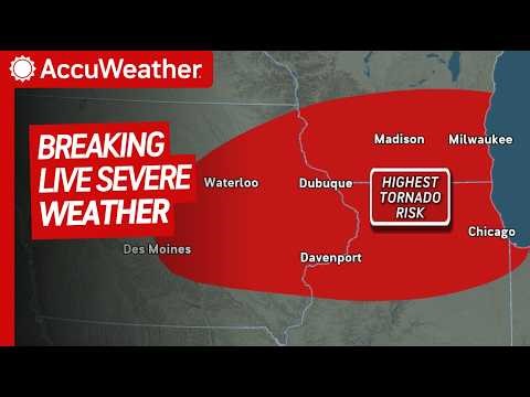 Breaking Severe Weather / Tornado Coverage With Storm Chasers